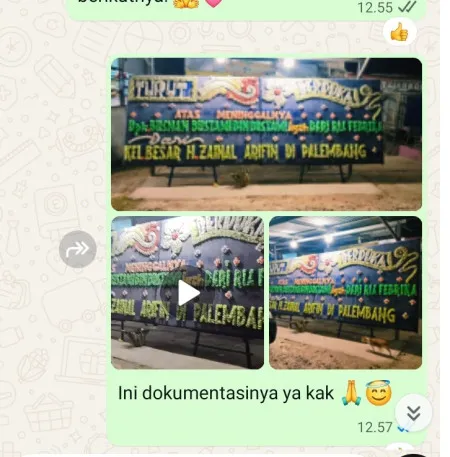 Pengiriman Papan Bunga Duka Gelora