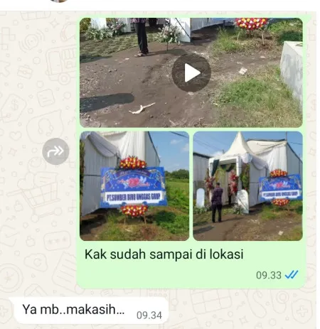 Pengiriman Karangan Bunga Gelora