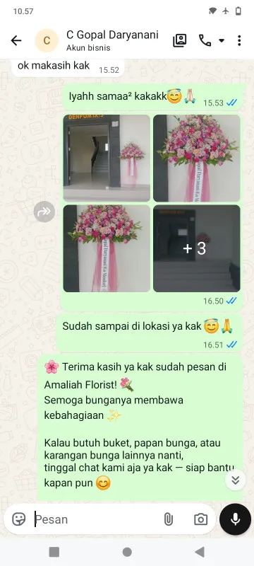 Pengiriman Karangan Bunga Gelora
