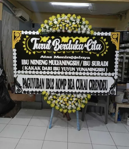 Papan Bunga Duka Gelora